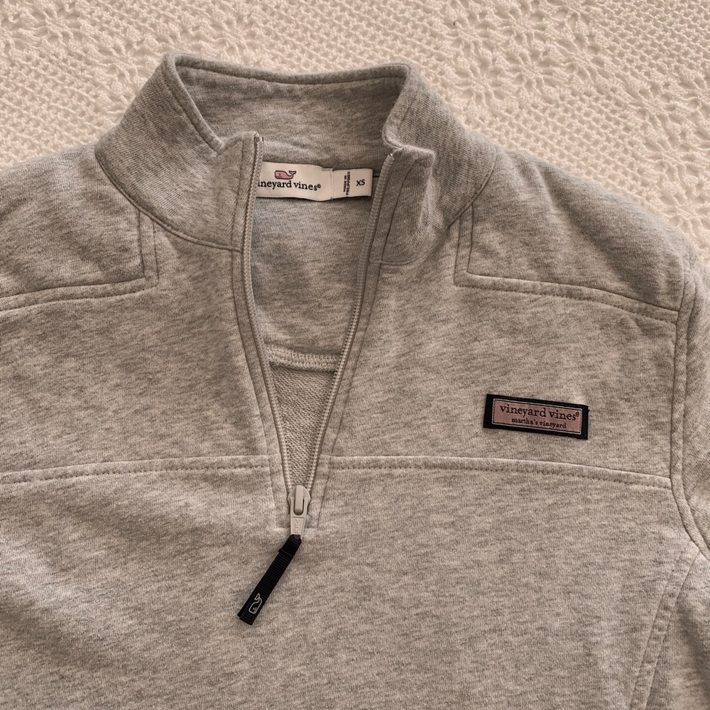 Light Gray Vineyard Vines Women’s Shep Shirt
